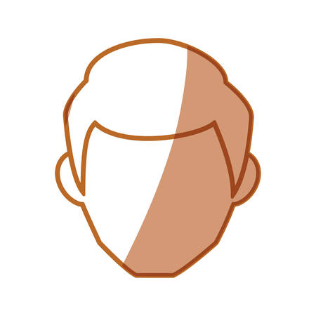 Man faceless avatar icon vector illustration graphic designのイラスト素材