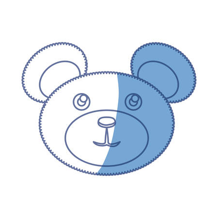 Teddy bear toy icon vector illustration graphic designのイラスト素材