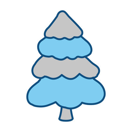 Beautiful tree isolated icon vector illustration graphic designのイラスト素材