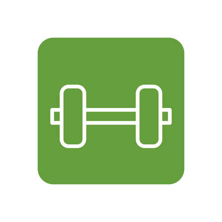 weight gym sport icon vector illustration graphic designのイラスト素材