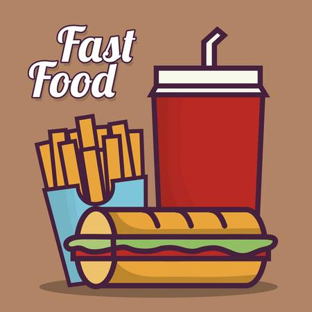 Sandwich icon over background colorful design vector illustration.のイラスト素材