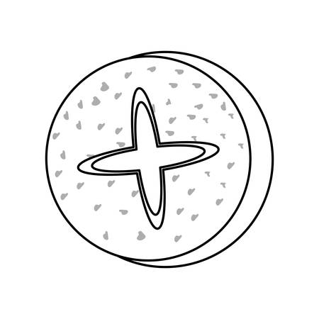 dinner roll loaf vector illustration graphic design iconのイラスト素材