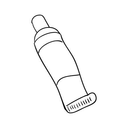 oil paint bottle icon vector illustration graphic designのイラスト素材