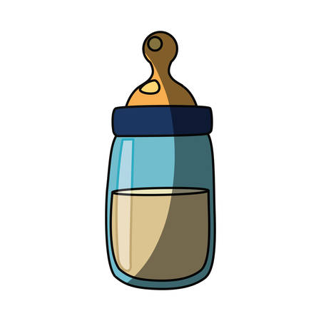Baby feeding bottle icon vector illustration graphic designのイラスト素材