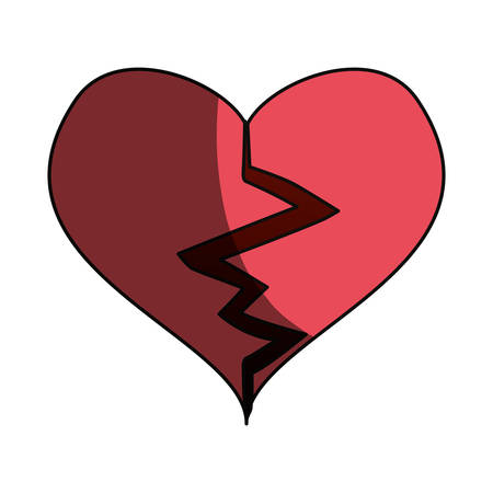 Heart and love icon vector illustration graphic designのイラスト素材