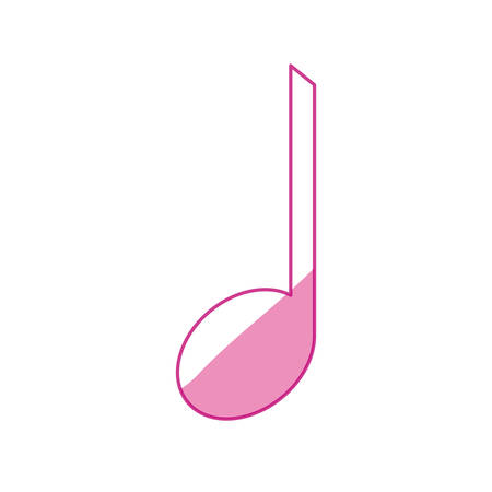 Music note symbol icon vector illustration graphic designのイラスト素材
