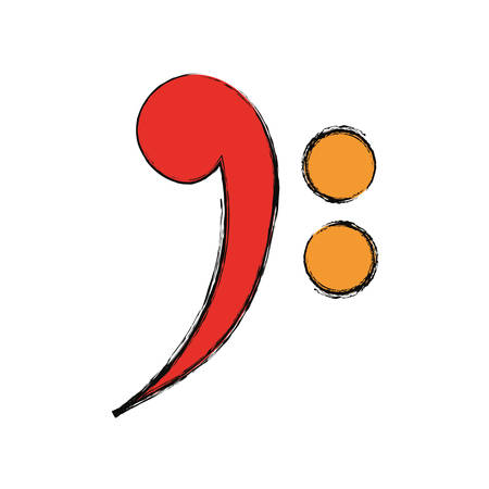 Music note symbol icon vector illustration graphic designのイラスト素材