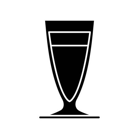 cocktail drink icon over white background vector illustrationのイラスト素材
