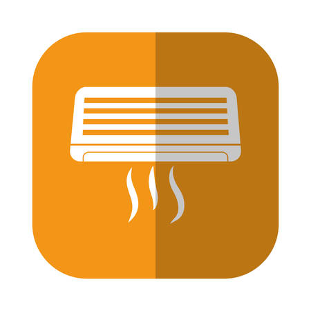 air conditioner icon over white background vector illustrationのイラスト素材