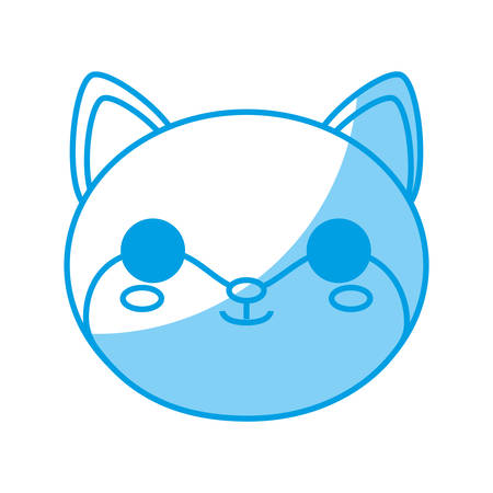 fox animal icon over white background vector illustrationのイラスト素材
