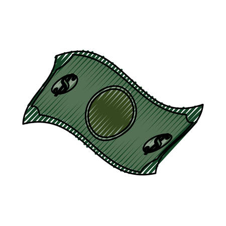Billet of money icon vector illustration graphic designのイラスト素材