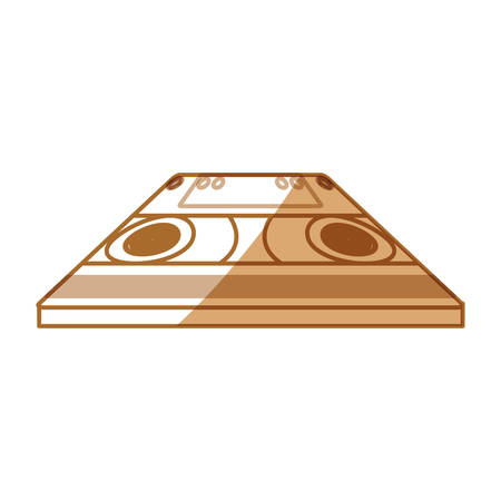 Old music casette icon vector illustration graphic designのイラスト素材