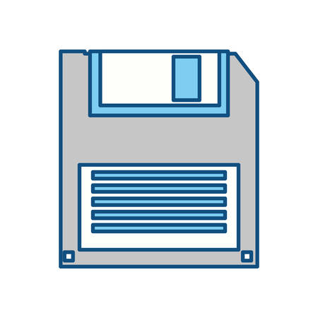 Old computer diskette icon vector illustration graphic designのイラスト素材