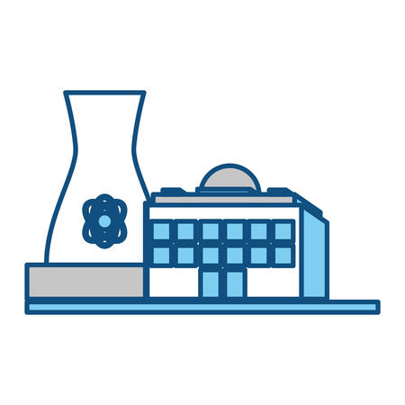 Refinery plant silhouette icon vector illustration graphic designのイラスト素材