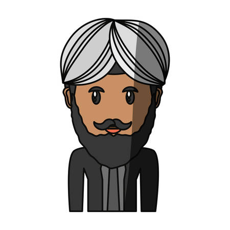 Adult face cartoon icon vector illustration graphic designのイラスト素材