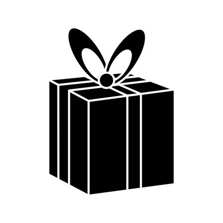 gift box icon over white background vector illustrationのイラスト素材