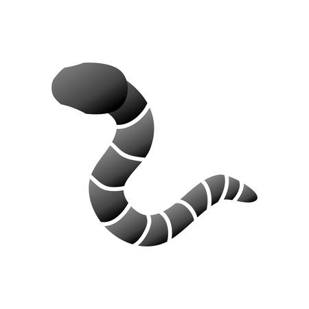 isolated hacker virus worm icon vector illustration graphic designのイラスト素材