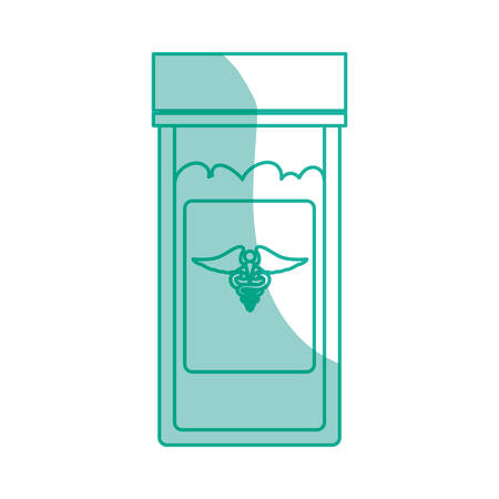 Isolated laboratory test bottle icon vector illustration graphic designのイラスト素材