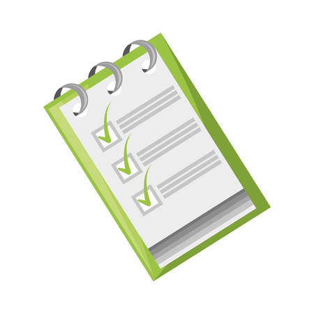 Checklist document sheet icon vector illustration graphic designのイラスト素材