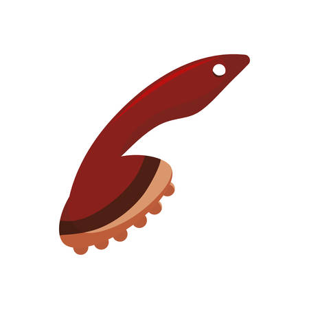 Body massager cartoon icon vector illustration graphic designのイラスト素材