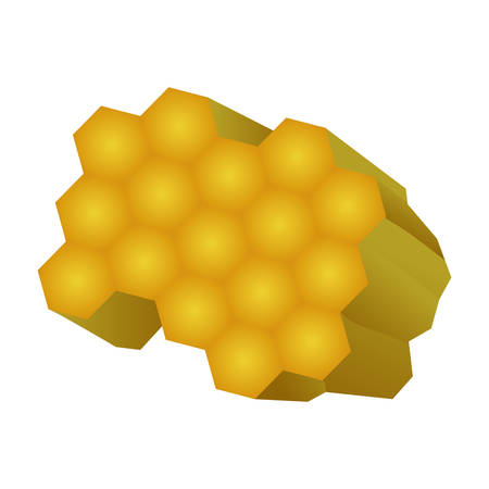 honeycomb cartoon icon vector illustration graphic designのイラスト素材