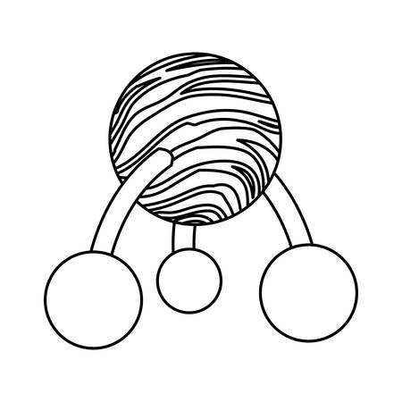 Body massager cartoon icon vector illustration graphic designのイラスト素材