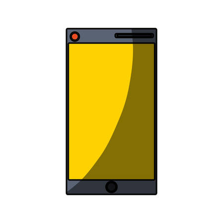 isolated smartphone cellphone icon vector illustration graphic designのイラスト素材