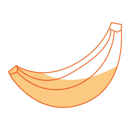 Sweet banana fruit icon vector illustration graphic designのイラスト素材
