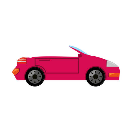 Convertible sport car icon vector illustration graphic designのイラスト素材