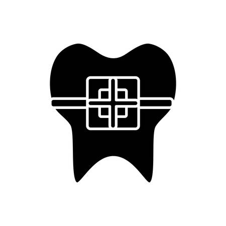 Tooth icon vector illustrationのイラスト素材