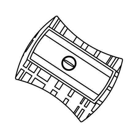 Pencil sharpener isolated icon vector illustration graphic designのイラスト素材
