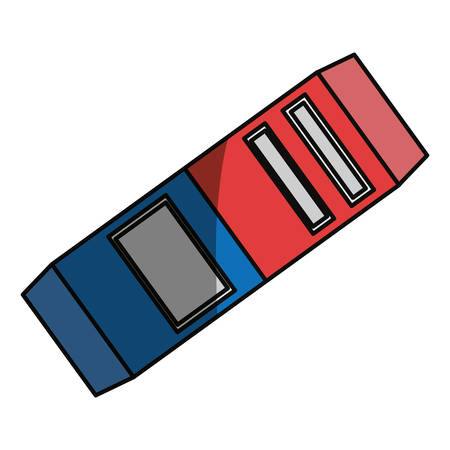 Eraser school utensil icon vector illustration graphic designのイラスト素材