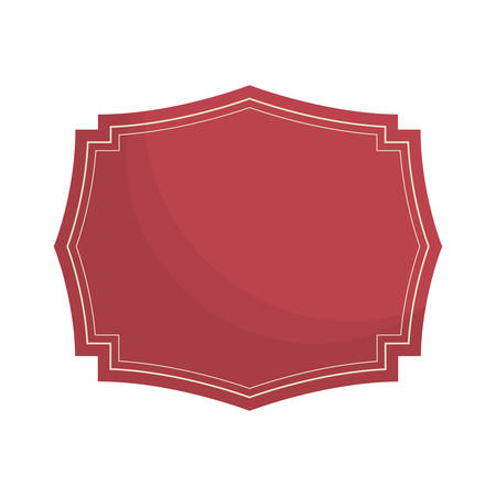 vintage frame icon over white background vector illustrationのイラスト素材