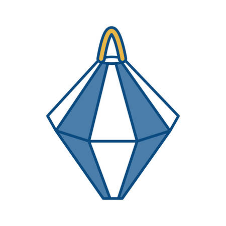 lantern icon over white background vector illustrationのイラスト素材