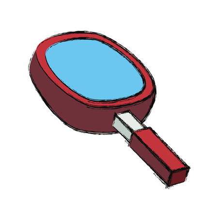 Magnifying glass 3D icon vector illustration graphic designのイラスト素材