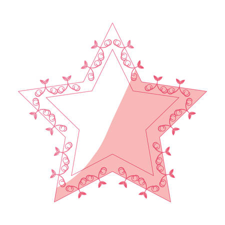 Decorative blank label icon vector illustration graphic designのイラスト素材