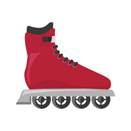 Sport skates isolated icon vector illustration graphic designのイラスト素材