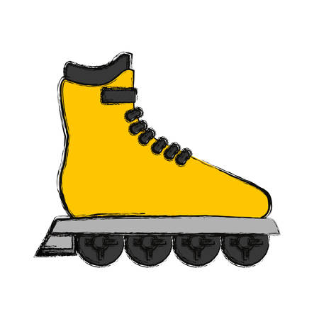 Sport skates isolated icon vector illustration graphic designのイラスト素材