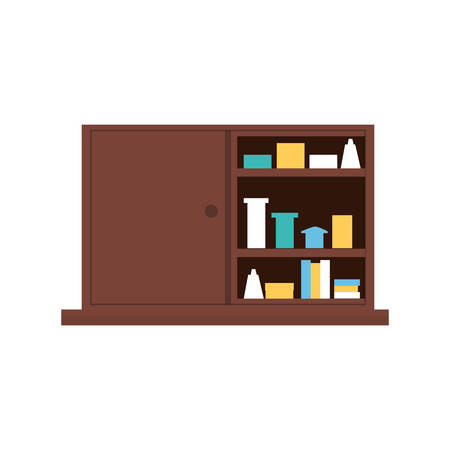 drugs cabinet isolated icon vector illustration graphic designのイラスト素材