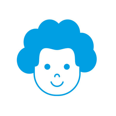 cartoon woman icon over white background vector illustrationのイラスト素材