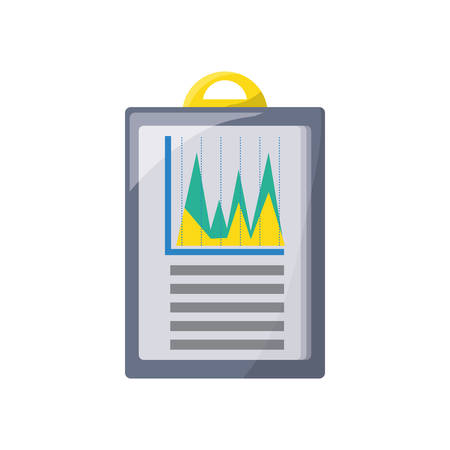 Statistics bars graphic icon vector illustration graphic designのイラスト素材