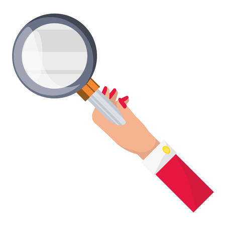 Magnifying glass loupe icon vector illustration graphic designのイラスト素材