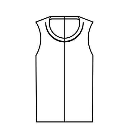Woman fashion clothes icon vector illustration graphic designのイラスト素材