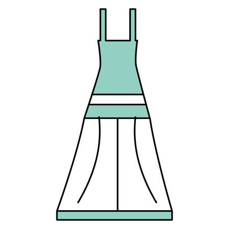 Woman fashion clothes icon vector illustration graphic designのイラスト素材