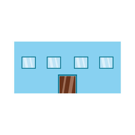 Urban tower building icon vector illustration graphic designのイラスト素材