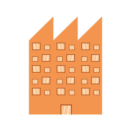 Urban tower building icon vector illustration graphic designのイラスト素材