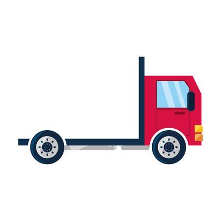 Delivery truck vehicle icon vector illustration graphic designのイラスト素材