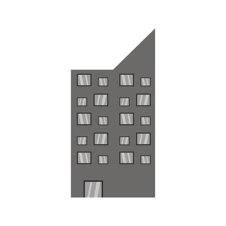 Urban tower building icon vector illustration graphic designのイラスト素材