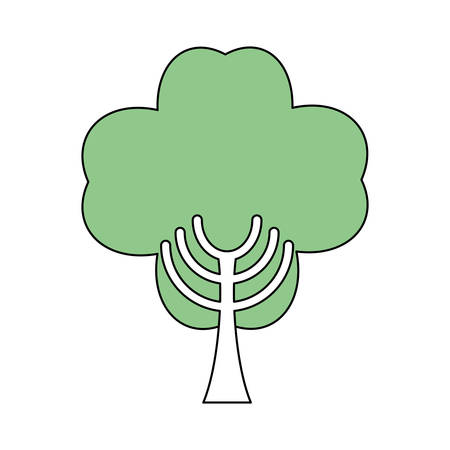 Tree eco symbol icon vector illustration graphic designのイラスト素材