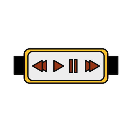 Smartwatch technology device icon vector illustration graphic designのイラスト素材